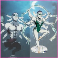 HK2 Demon Slayer Stand Plates Gyokko Acrylic Plate Holder Standing Sign Anime Desktop Ornament HK2