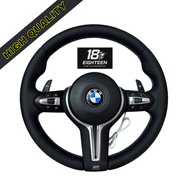 BMW E90/E84/E92/E93 Leather Steering (High Quality)