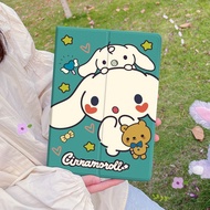 Cute Cinnamoroll iPad case cover iPad air4 10.9 iPad air iPad pro iPad 8th generation case iPad air3 pro 10.5 iPad mini5 case iPad 2 3 4 Sleep wake