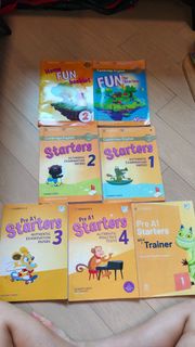 劍橋 Pre A1 Starters 練習書合集