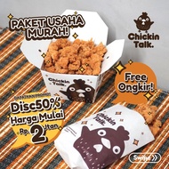 Unik FRANCHISE MAKANAN CHICKEN TERLARIS 2021 CHICKIN TALK Limited