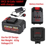 2988VF Mesin Rumput Bateri Wireless Grass Cutter Battery Lawn Mower Electric Grass Trimmer Cordless