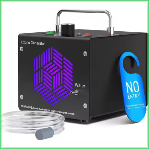 Ozone Generator for Water & Air - O3 Air Purifier for Home & Car, Odor Removal for Smoke & Pet