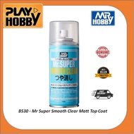 Mr Hobby B530 - Mr Super Smooth Clear Matt Top Coat - Spray Can - Finishing - GSI Creos
