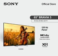 Sony BRAVIA 5 ทีวี 65 นิ้ว รุ่น K-65XR50 Mini LED 4K Ultra HD Smart TV (Google TV) | XR Processor