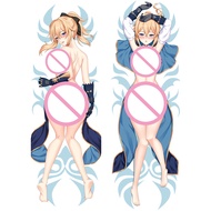 Genshin Impact Jean Gunnhildr Dakimakura Anime Body Pillow 2 Side Print Pillow Covers Soft Throw Pil