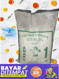 TEPUNG TAPIOKA DUA IBU TANI 1 KG/Tapioka Dua Ibu Tani Cap Anak 1