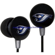 iHip MLF10169TOR MLB Toronto Blue Jays Printed Ear Buds， Blue