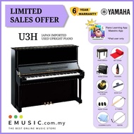 LIMITED OFFER Yamaha U3H - Used Acoustic Upright Piano Japan Imported Local Refurbish Recon Piano U3