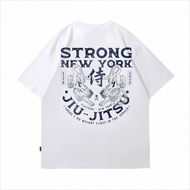 100% Cotton Street Wear Hip-Hop Ukiyo-E Japanese Hip-Hop American West Coast T-Shirt Hip @