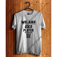 Basketball Team Team 3x3 player 3 vs 3 Three Fights Three