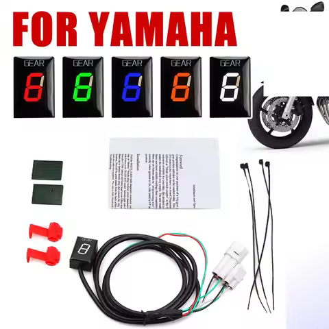 Gear Indicator For Yamaha FZ8 FZ16 FZ1 FZ1N FZ400 Stryker Fzh150 Fzn150 Ralder Roadllner Fzs1000 Mot