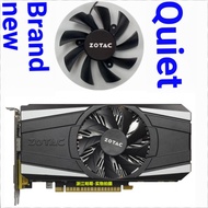 ZOTAC ZOTAC GTX1060 GTX 1050 Ti Mini 1050 1050Ti Graphics Card Fan 2 Pin HHK0627