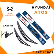 1 SET -HYUNDAI ATOS ' WIPER - FRONT BOSCH ADVANTAGE WIPER BA20/16