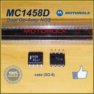 MC1458D  MC1458  ( 1458 ) Motorola High-Performance Dual Op-amp NOS แท้