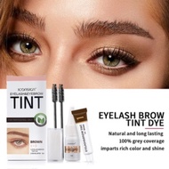 ICONSIGN Eyelash Eyebrow Tint Dye 10 mins Fast Perm Waterproof Enhancers for Dyeing Lash Lifting kee