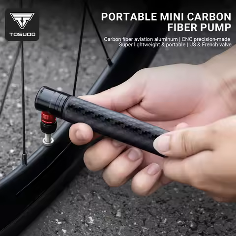TOSUOD Portable Bicycle Pump Universal Mini Bicycle Pump Basketball Home Pump Riding Equipment Acces