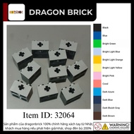 [Wholesale for builder] COMBO of 10 technic bricks with holes + black Item ID: 32064 - Danish assemb