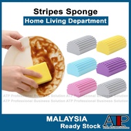 Cleaning🧽 Span Berjalur Magic Sponge Wipe PVA Sponge Pad Bathroom Car Kitchen Glass Cleaning Highly 