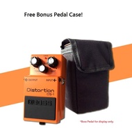 Boss Audio GE-7 7-Band EQ Pedal  7-band EQ Guitar Stompbox Pedal with Free Bonus Pedal Case red