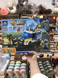 Xếp hình lắp ghép lego KAZI mô hình Xe ô tô police