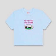 Liquid Asset Baby Tee (Blue)