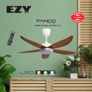 FANCO/CAMELIA F855-5 (52 INCHES) WHPN /DC MOTOR CEILING FAN LED