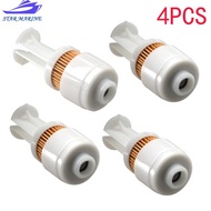 4 Pcs Fuel Filter 15412-93J00 15412-93J00-00 65L-24563-00 35-888289T2 for Yamaha Suzuki Mercury 18-7
