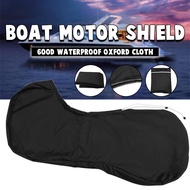 30-60HP 600D Boat Full Outboard Engine Cover Heavy Duty Grey Engine Motor Covers Protector For 6-225HP Waterproof