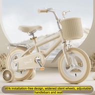 bicystar Girls Bike for Toddlers Ages 2-9Years, 12 14 16 18 20Inch Princess Kids Bike with Training 