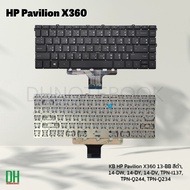 Replacement Keyboard For HP Pavilion X360 13-BB 14-DW 14-DY 14-DV TPN-I137 TPN-Q244 TPN-Q234