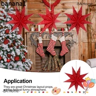 BANA 2PCS 35cm Nine-pointed Star Chic Paper Home Decors Party Decoration Hanging Pendants