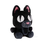 New Product 99Nights Horror Game Merchandise Q Version Black Cat Plush Toy 99 Night Elk Doll Doll A0