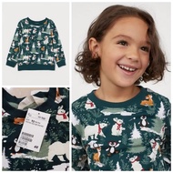H&M HNM Patterned Sweatshirt Kids - ORI STORE