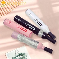 MXMUSTY Beer Bottle Umbrella, 8 Rib Diameter 98cm Sun Protection Umbrella, Fashion Sun Rain Dual Pur