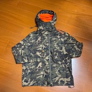 (Size XL) 極度乾燥 Superdry 防風刷毛迷彩連帽外套 (3107)