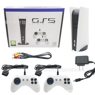 GS5 Wired Home Game Console Double Wired Handle Nostalgic Retro Mini TV Game Console
