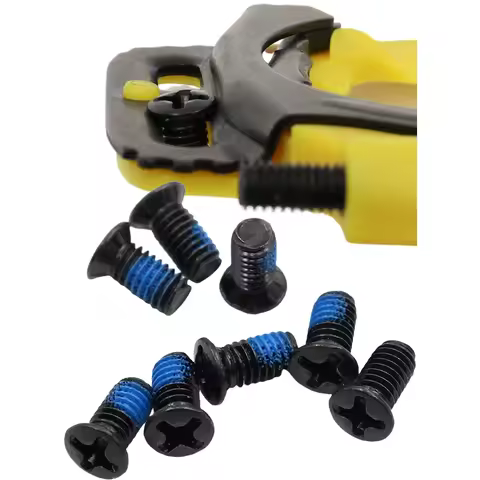 8PCS BikeFit Cleat Screws, 8.5mm 9.5mm 10.5mm, Phillips FOR Wahoo Speedplay Zero & ULA Walkable Clea