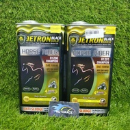 JETRON ENGINE OIL HORSE RIDER FULLY SYNTHETIC SAE 10W40 15W50 4T 1.2L MINYAK HITAM