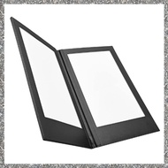 (ZCFJ) Rechargeable LED Light Menu Book PU Leather Display Book Night Club Restaurants Beer Bar Shop