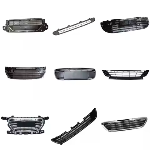 Body Kit Front Radiator Grille for Peugeot 301 308 408 508 12-18 Botton Grille Convert Net Car Acces