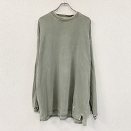 Eddie Bauer 運動衫/運動鞋，卡其色，L 碼，古著。