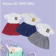 COD||BAJU SMA SMP SD DILAN MILEA | Baju SMA anak| SMA BAYI |Seragam Dilan Milea|Kostum Seragam Bayi