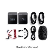 Godox MoveLink M2 M1ไมโครโฟนไร้สายลาวาเลียร์2.4GHz สำหรับมาร์ทโฟนและแท็บเล็ตกล้องวิดีโอกล้อง DSLR สำ