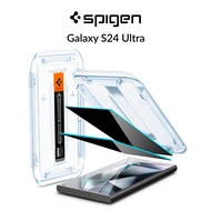 [2 Pack] Spigen Samsung S24 Ultra Privacy Screen Protector Glas.tR EZ Fit Privacy Tempered Glass