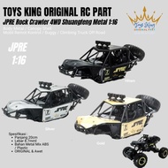 Metal Body Remote Control Car Shell Canopy/ Buggy/ Off-Road Climbing Truck/ JPRE Rock Crawler 4WD Sh