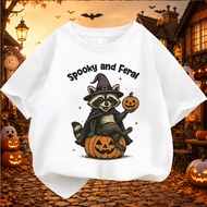 &COD RINA STUDIO 2026 New Halloween Family T-Shirt Mother And Child Clothes Father And Son Wear Part