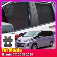 For Mazda Biante CC 2008-2018 Car Window SunShade Shield Front Windshield Rear Side Curtain Sun Shade Visor