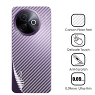 สำหรับ Vivo Y39 5ก. 2025คาร์บอนไฟเบอร์ฟิล์มสำหรับ Vivo ด้านหลัง Vivo Y 39 Y39 Y29 Y19S Y38 Y58 Vivoy