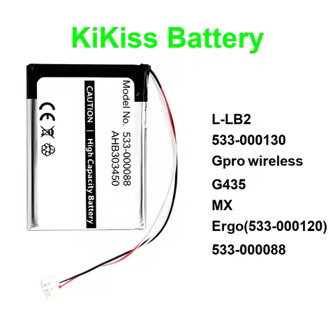 Battery 533-000130 533-000088 L-LB2 For Logitech 2S 3-Wire G403 G435 G703 G900 Gpro MX MX1000 2 Mous